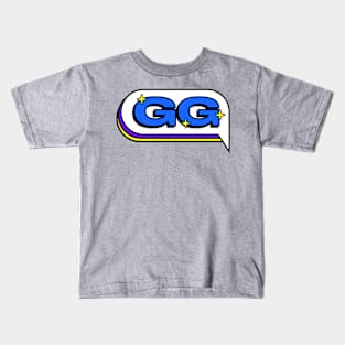 GG Good Game Video games Retro gaming Kids T-Shirt